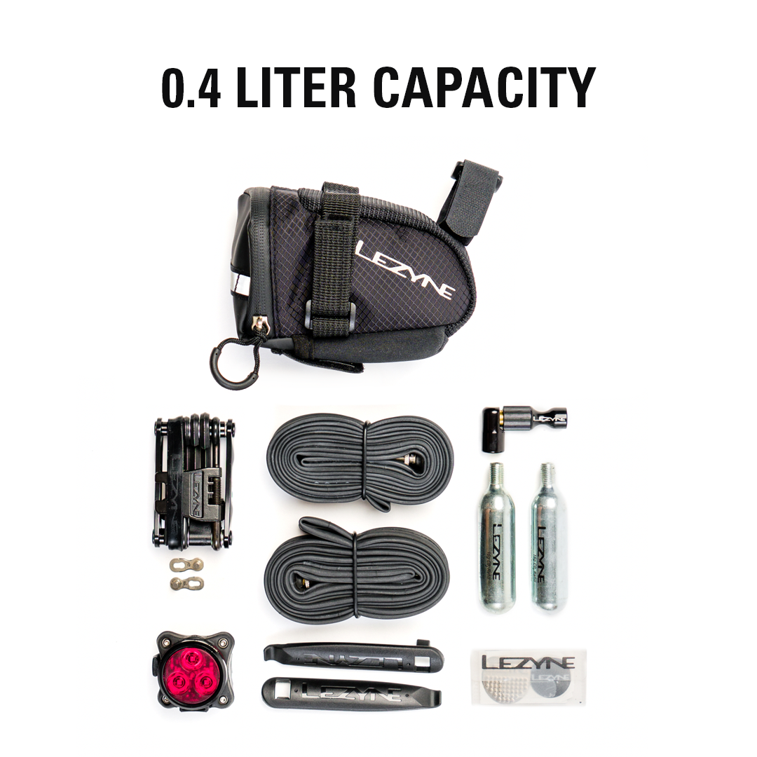 LEZYNE Caddy zadeltas zwart