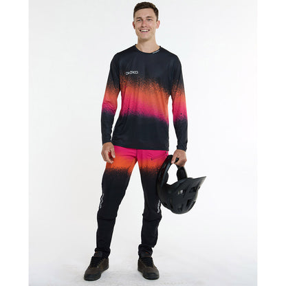Broek DHARCO GRAVITY BLACK SNAKE Zwart/Oranje