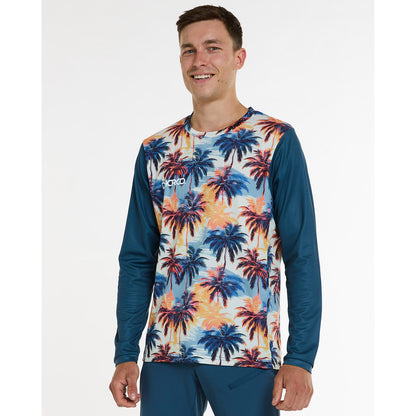 Shirt DHARCO GRAVITY VENICE BEACH Lange Mouwen Blauw