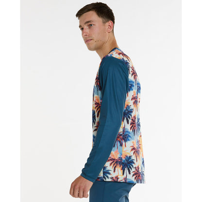 Shirt DHARCO GRAVITY VENICE BEACH Lange Mouwen Blauw