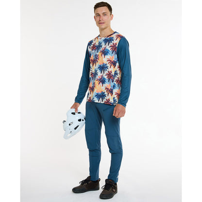 Shirt DHARCO GRAVITY VENICE BEACH Lange Mouwen Blauw