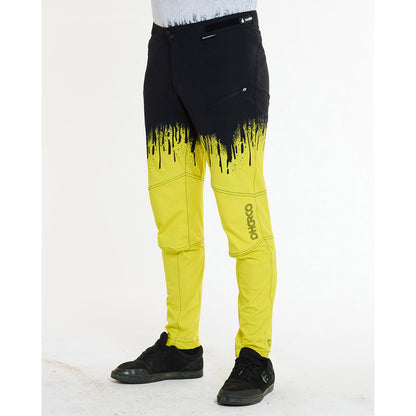 Broek DHARCO GRAVITY ACID RAIN Zwart/Geel