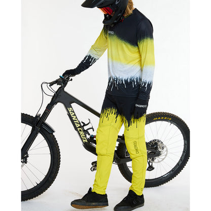 Broek DHARCO GRAVITY ACID RAIN Zwart/Geel