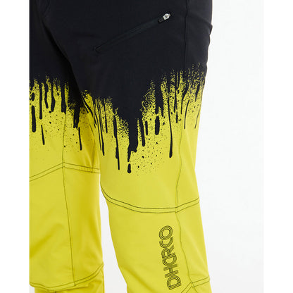 Broek DHARCO GRAVITY ACID RAIN Zwart/Geel