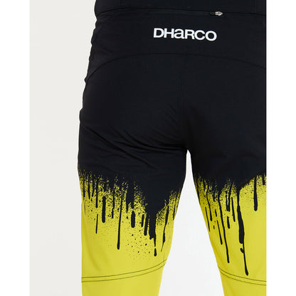 Broek DHARCO GRAVITY ACID RAIN Zwart/Geel