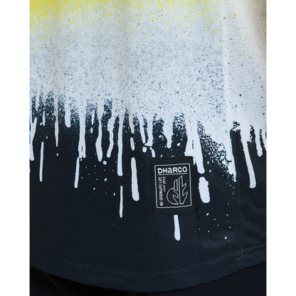 Shirt DHARCO ACID RAIN Korte Mouwen Zwart/Geel