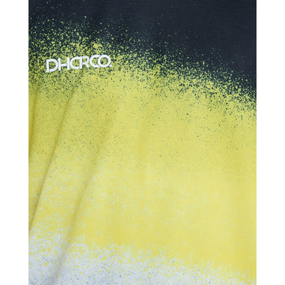 Shirt DHARCO ACID RAIN Korte Mouwen Zwart/Geel