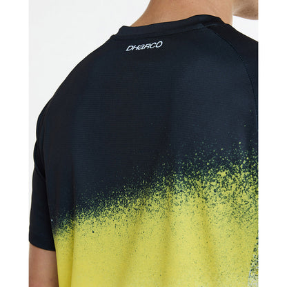 Shirt DHARCO ACID RAIN Korte Mouwen Zwart/Geel