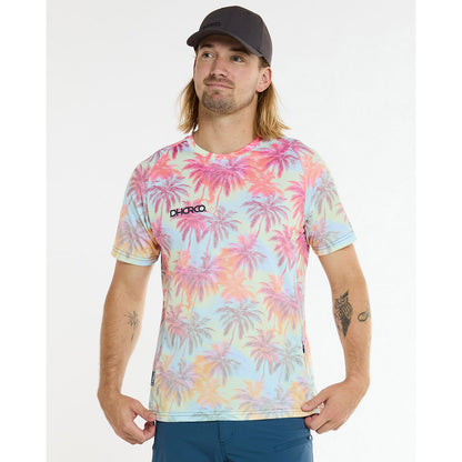 Shirt DHARCO HIGHBALL Korte Mouw Roze/Blauw