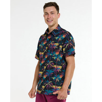 Chemise Technique DHARCO TECH PARTY STOKE WIZARD Noir