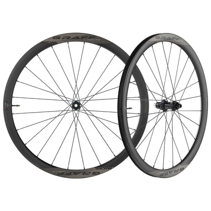 Wielpaar MICHE GRAFF CARBON DISC Tubeless Ready (Center Lock)
