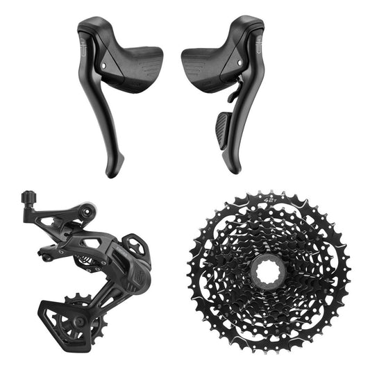 Mini Groupe MICROSHIFT SWORD BLACK 1x9V