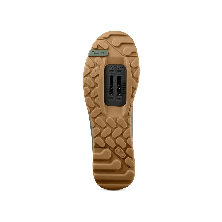 CRANKBROTHERS MALLET TRAIL SPEED LACE CLIP MTB Schoenen Groen/Zand