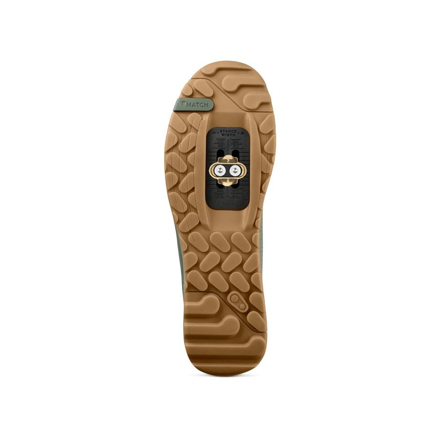 CRANKBROTHERS MALLET TRAIL SPEED LACE CLIP MTB Schoenen Groen/Zand