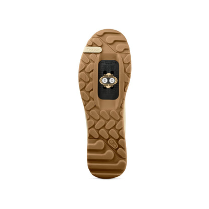 CRANKBROTHERS MALLET TRAIL SPEED LACE CLIP mountainbikeschoenen groen/zand — zool met schoenplaatje