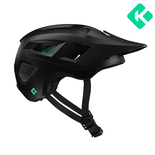 LAZER COYOTTE KINECTICORE MTB Helm Mat Zwart