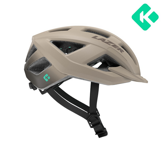MTB/Gravel helm LAZER CERRO KINETICORE Taupe
