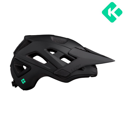MTB-helm LAZER JACKAL KINETICORE Zwart Mat