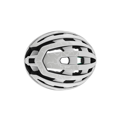 Casque Route LAZER Z1 KINETICORE Blanc Matt - Édition Limitée UYH Use Your Head + LED