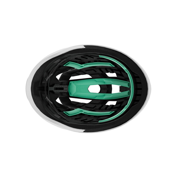 LAZER Z1 KINECTICORE UYH racefietshelm, matwit + LED