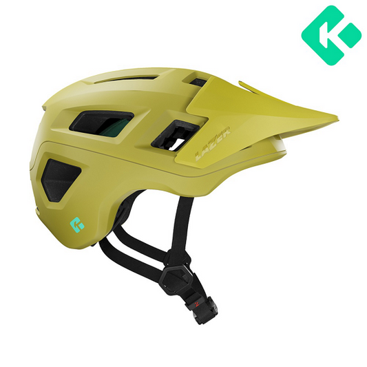 MTB Helm LAZER COYOTTE KINECTICORE Groen Mat