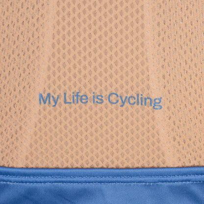 Maillot PROBIKESHOP By CHEF DE FILE Manches Courtes Beige