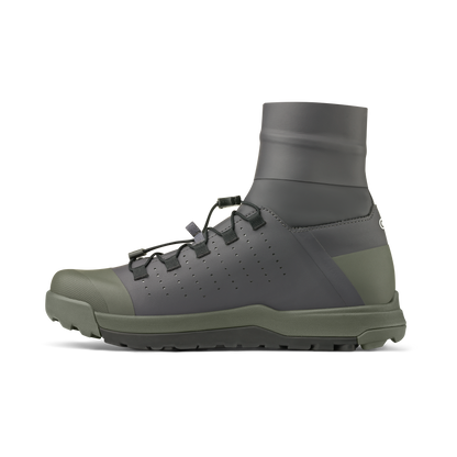 MTB-schoenen CRANKBROTHERS MALLET TRAIL SPEEDLACE SEAL grijs/groen - binnenzijde