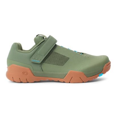 Chaussures VTT CRANKBROTHERS MALLET ENDURO SPEED LACE CLIP-IN Vert/Bleu