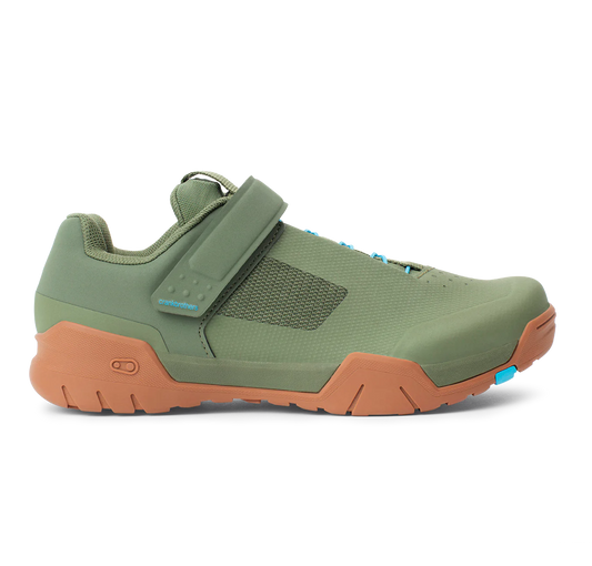 MTB-schoenen CRANKBROTHERS MALLET ENDURO SPEED LACE CLIP-IN Groen/Blauw