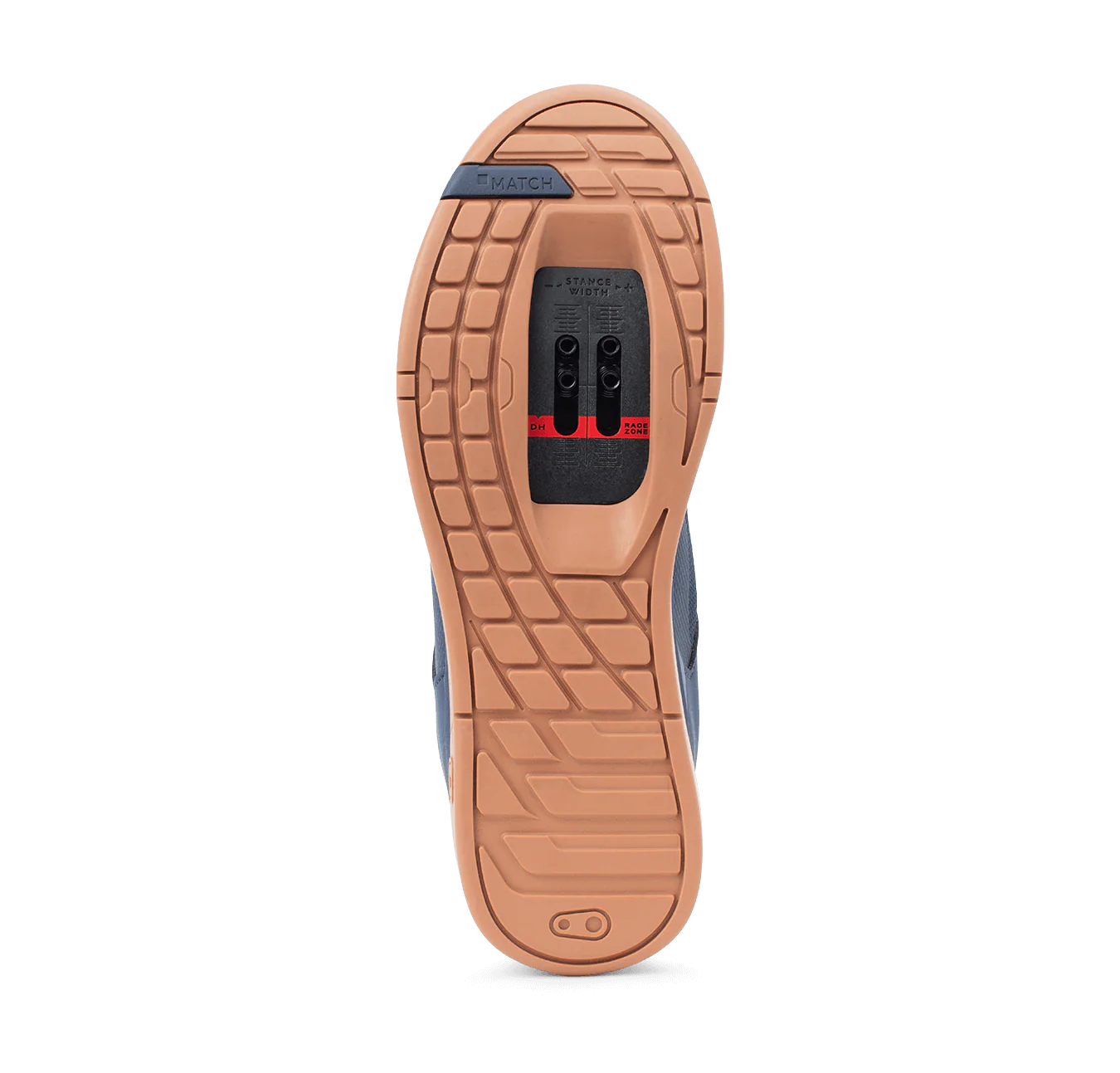 Chaussures VTT CRANKBROTHERS MALLET LACE CLIP-IN Marine/Argent/Gum