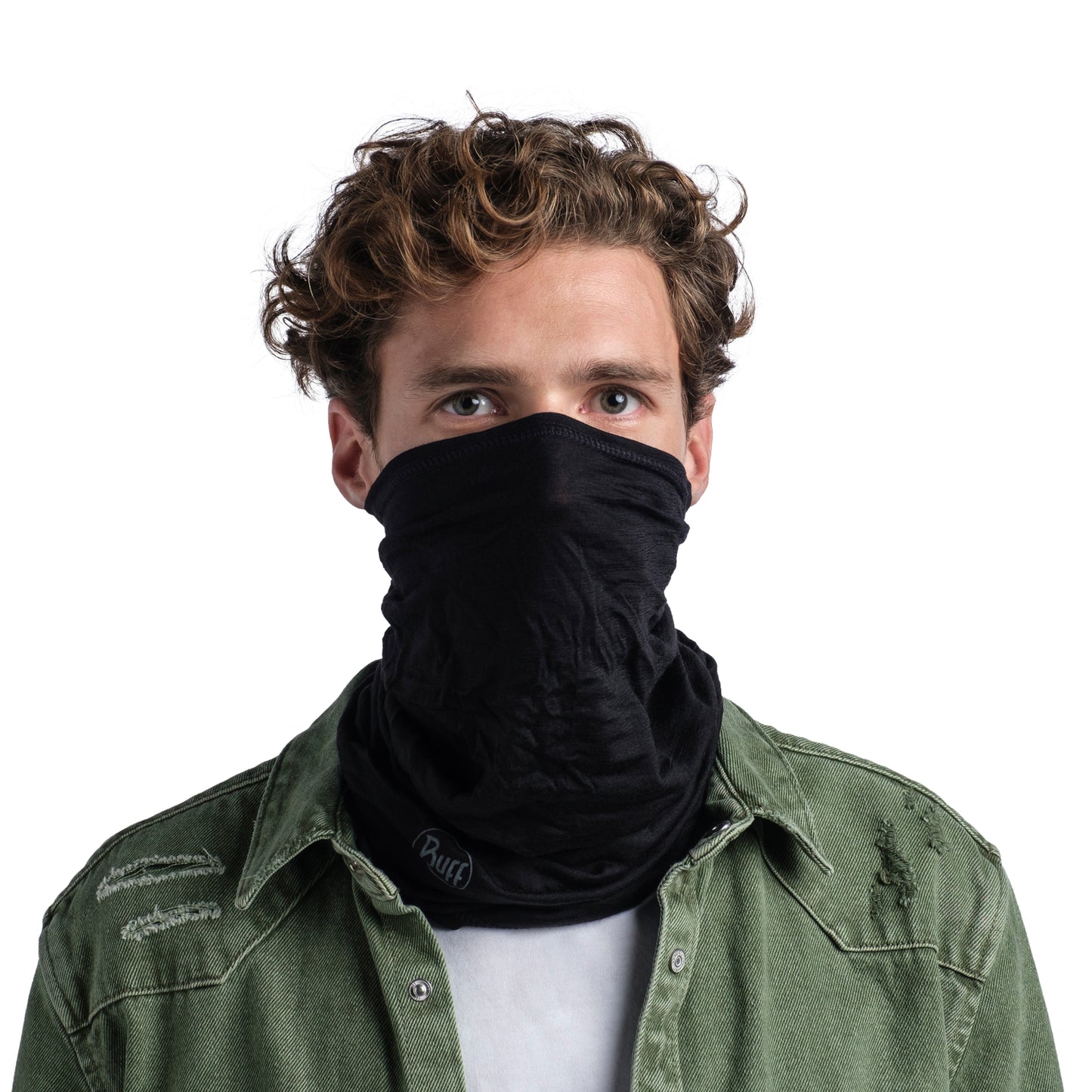 Tour de Cou BUFF MERINO LIGHTWEIGHT Noir