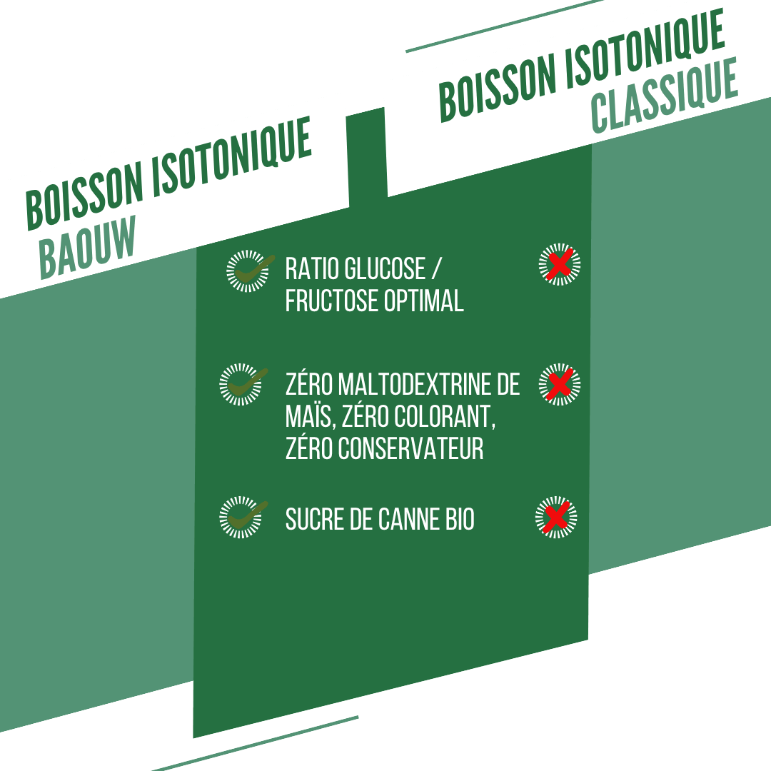 BAOUW ISOTONIC Energiedrank (45g) Mint/Melissa