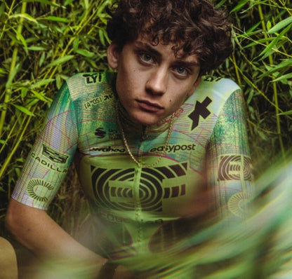 ASSOS MILLE GT S11 EVO EDUCATION FIRST Fietsshirt Korte Mouwen Groen/Geel