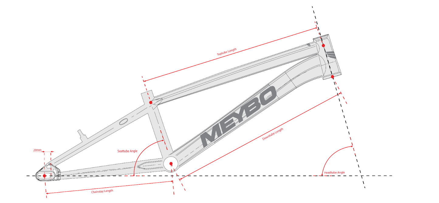 BMX MEYBO Superclass Pro 22" Gris/Orange 2025