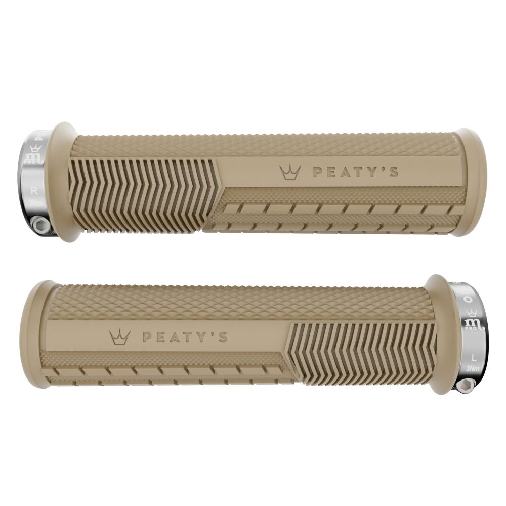 Handvatten PEATY'S MONARCH PRO KNURL Supersoft Sage