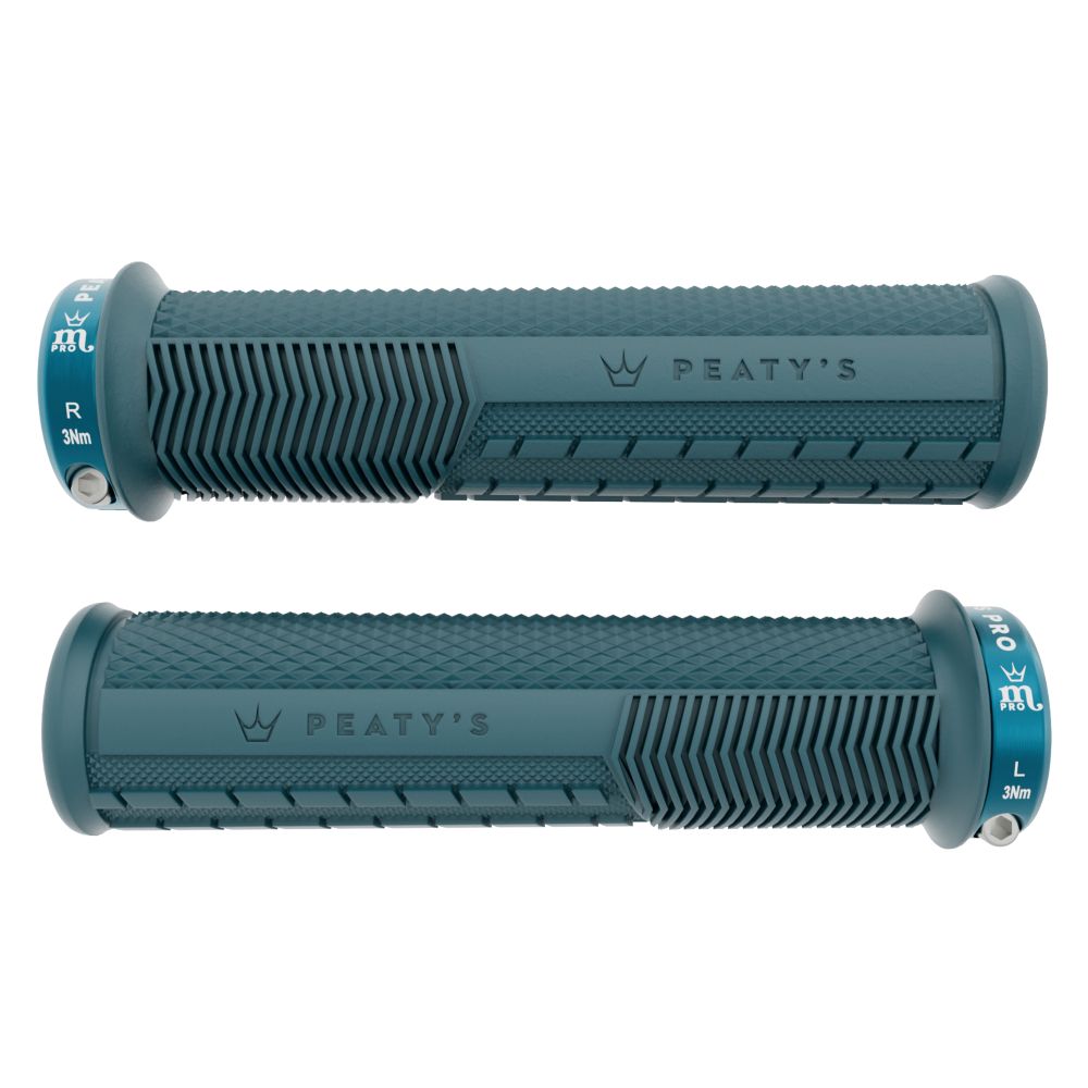 Handvatten PEATY'S MONARCH PRO KNURL Supersoft Storm Blue