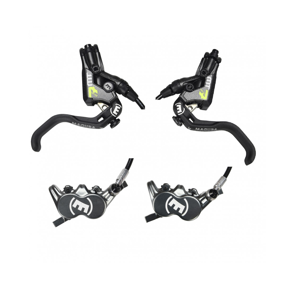 Paar MAGURA MT7 PRO Discless* remmen