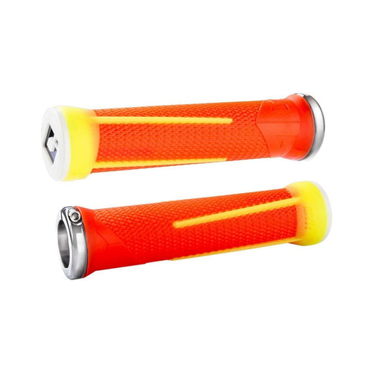 ODI AARON GWIN Lock-On handvatten 135 mm Oranje