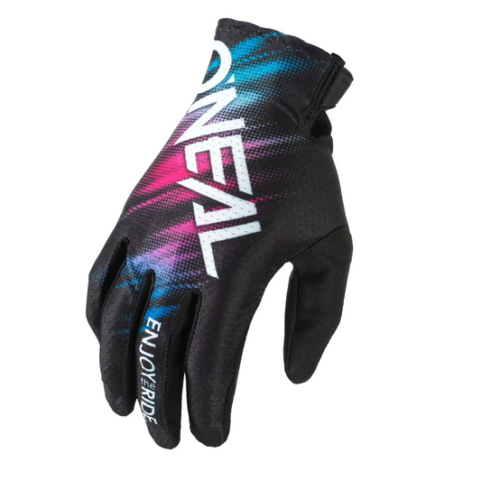 Gants longs O'NEAL MATRIX VOLTAGE Noir/Multicolor