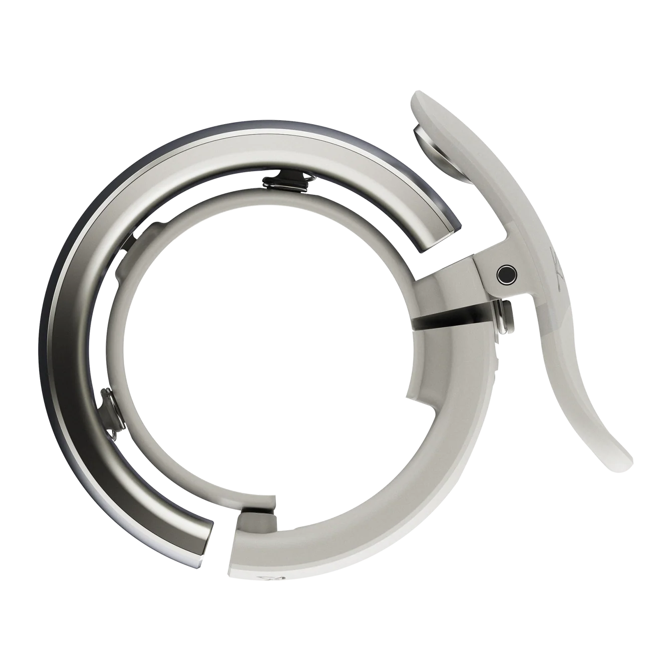 KNOG OI FIETSBEL PRIMA Grote grijze bel