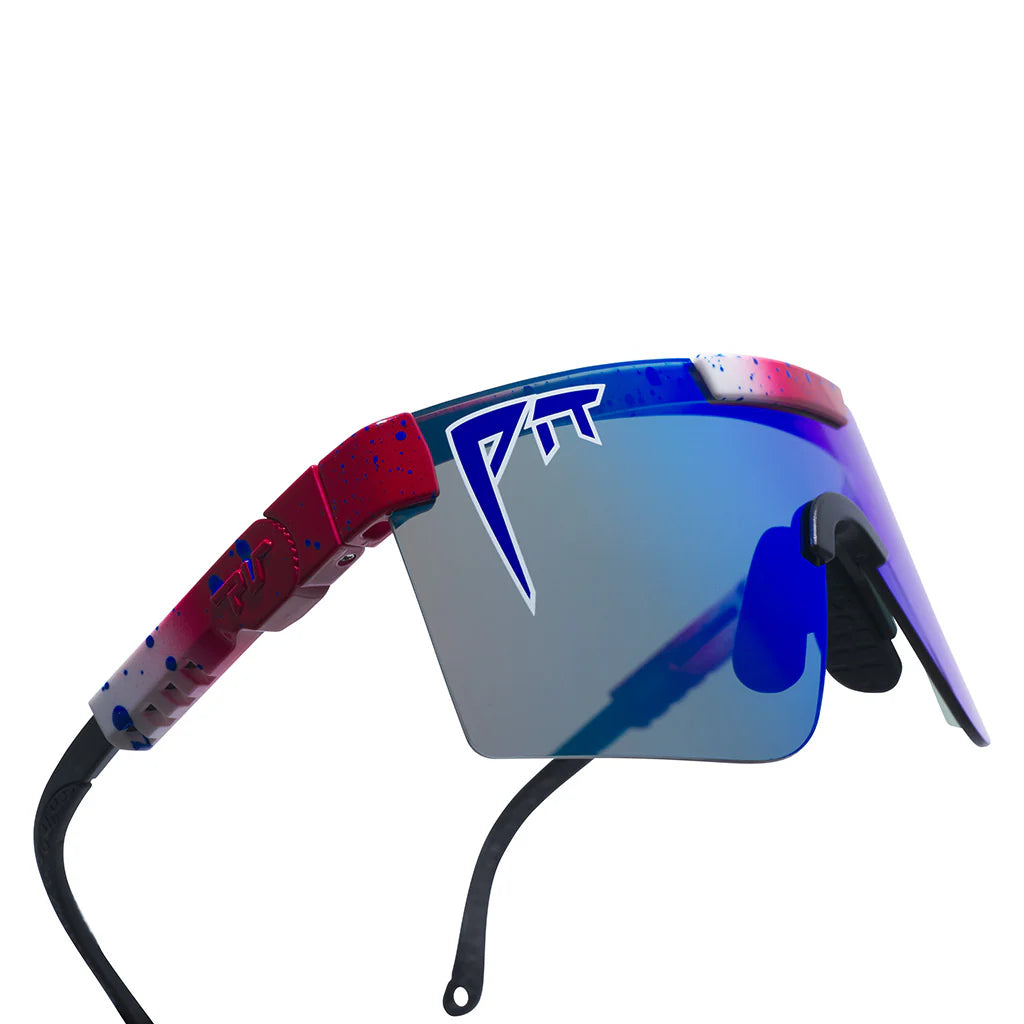 Lunettes PIT VIPER THE FIRECRACKER ORIGINAL 2.0 WIDE HDPV Polarized Bleu