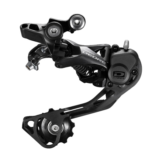SHIMANO DEORE RD-M6000-SGS 10 versnellingen achterderailleur met lange kooi