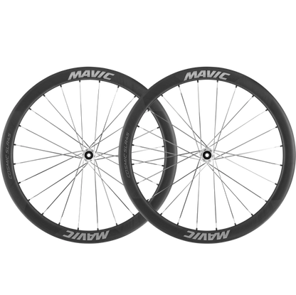 Paire de Roues MAVIC COSMIC SLR 45 Tubeless Ready (Center Lock) Noir/Argent