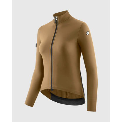 ASSOS UMA GT SPRING FALL C2 Lange Mouwen Shirt Dames Bronze Ash