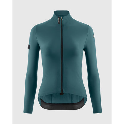 Shirt ASSOS UMA GT SPRING FALL C2 Lange Mouwen Dames Foundation Green