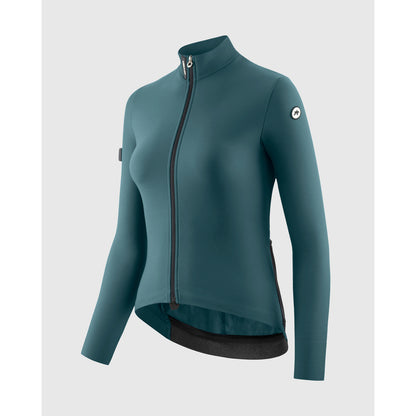 Shirt ASSOS UMA GT SPRING FALL C2 Lange Mouwen Dames Foundation Green