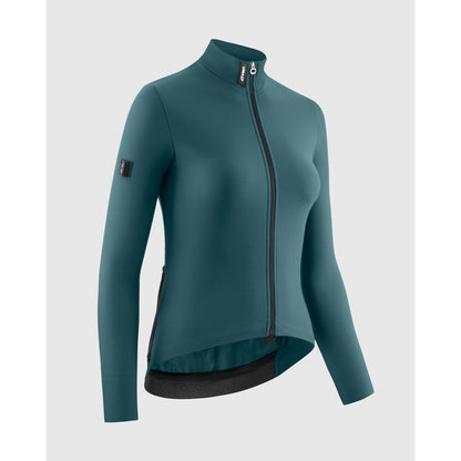 Shirt ASSOS UMA GT SPRING FALL C2 Lange Mouwen Dames Foundation Green