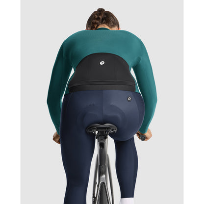 Shirt ASSOS UMA GT SPRING FALL C2 Lange Mouwen Dames Foundation Green