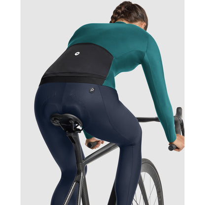 Shirt ASSOS UMA GT SPRING FALL C2 Lange Mouwen Dames Foundation Green
