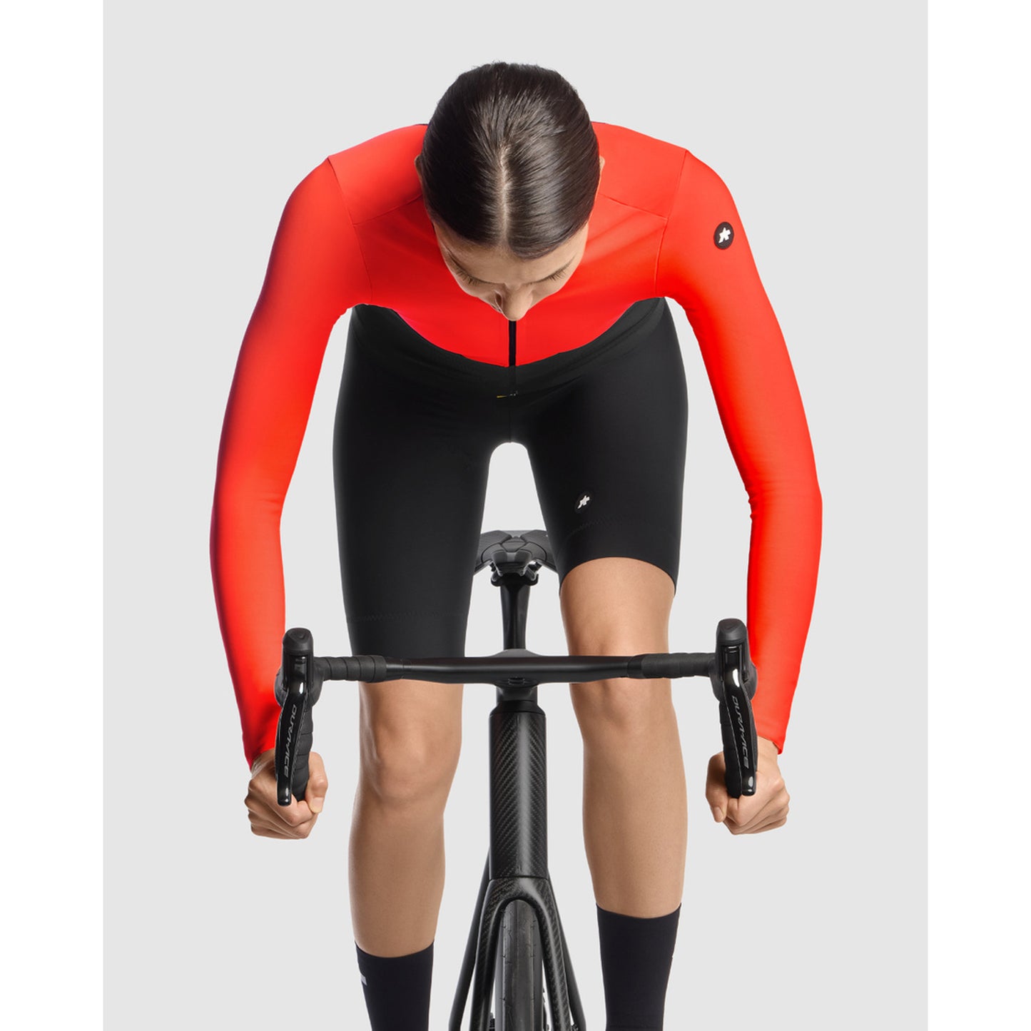 ASSOS DYORA R S11 Damestrui met lange mouwen LollyRed